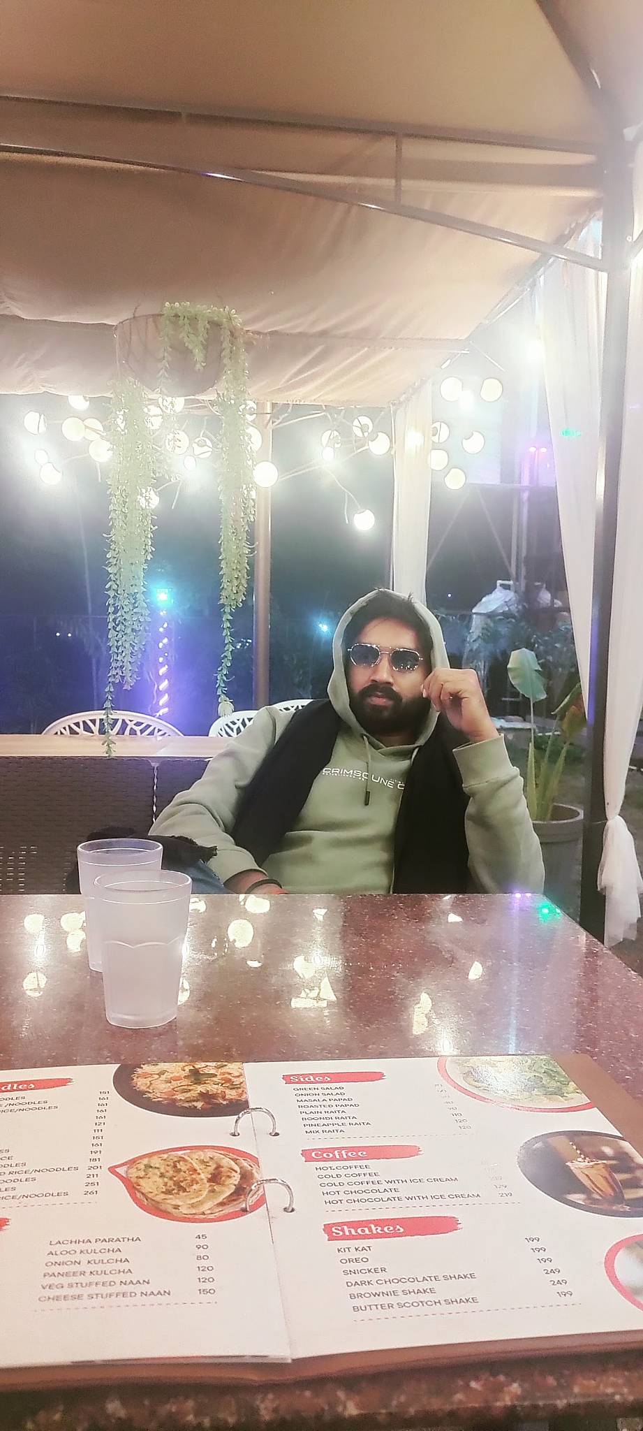 The Raj Kingdom menu