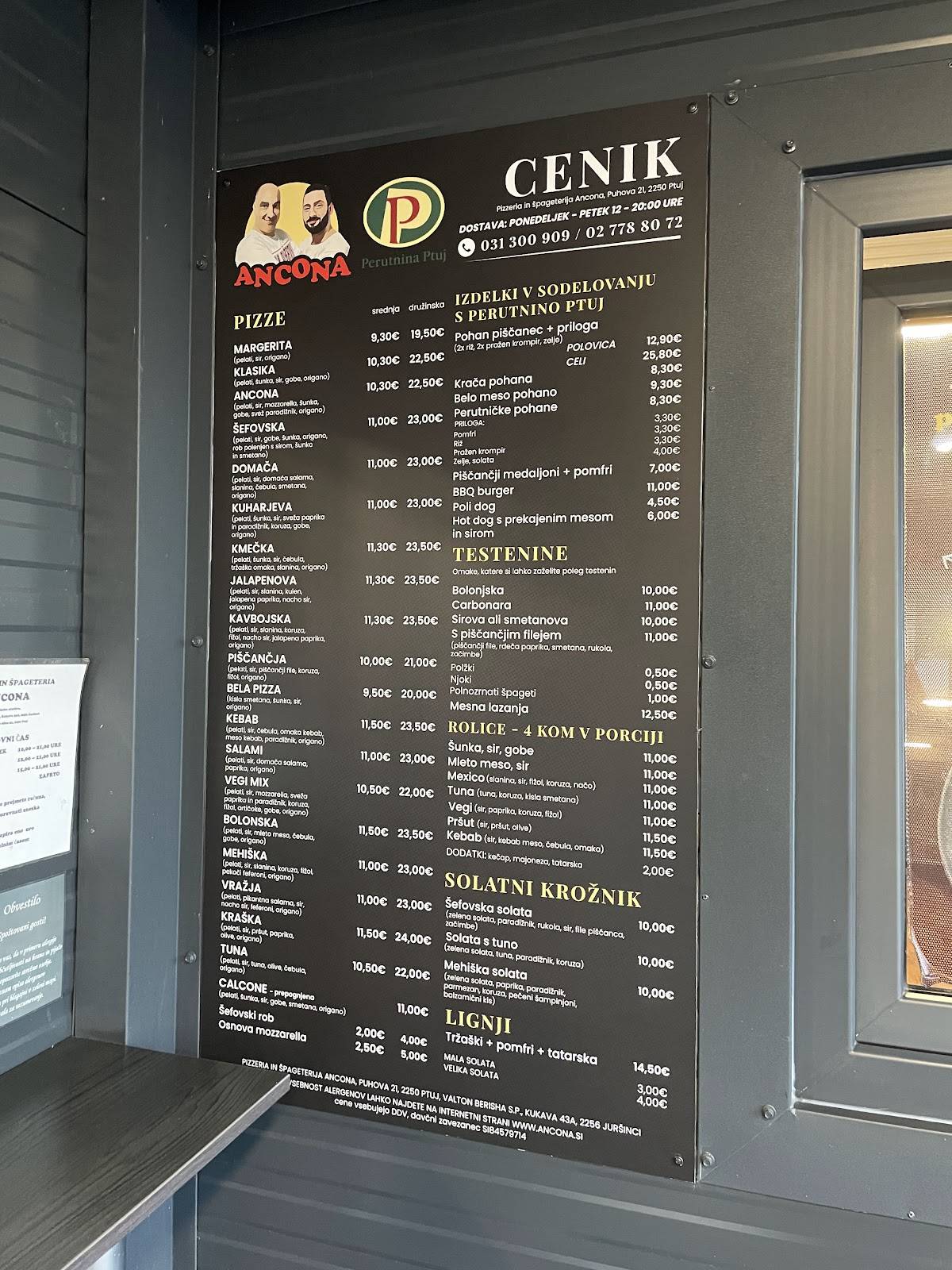 Menu di Ancona 