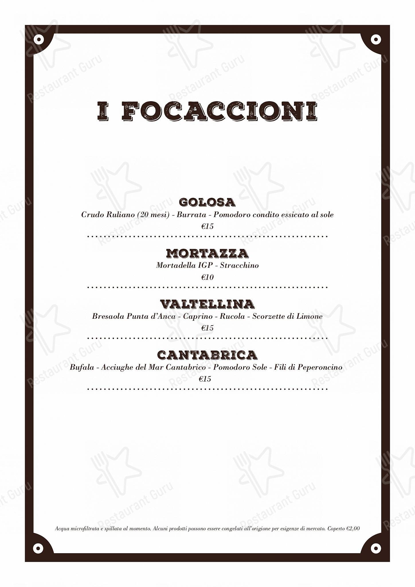 Osteria Risi.co in Bergamo - Коктейльная карта