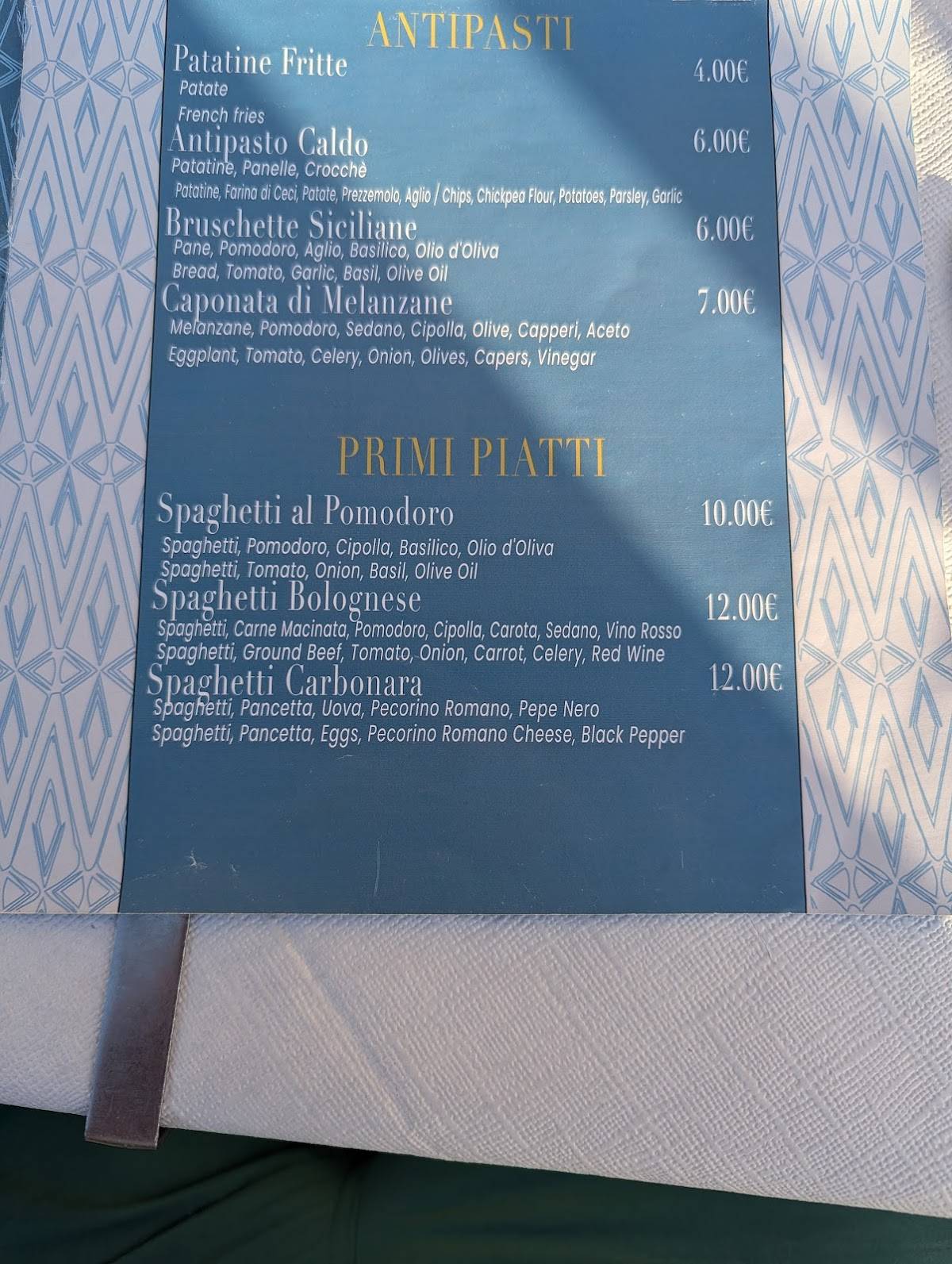 Menu di Privilege 
