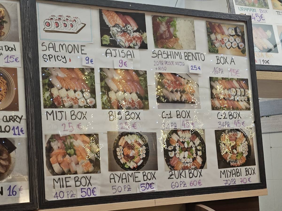 Menu di Sushi Yayoi 