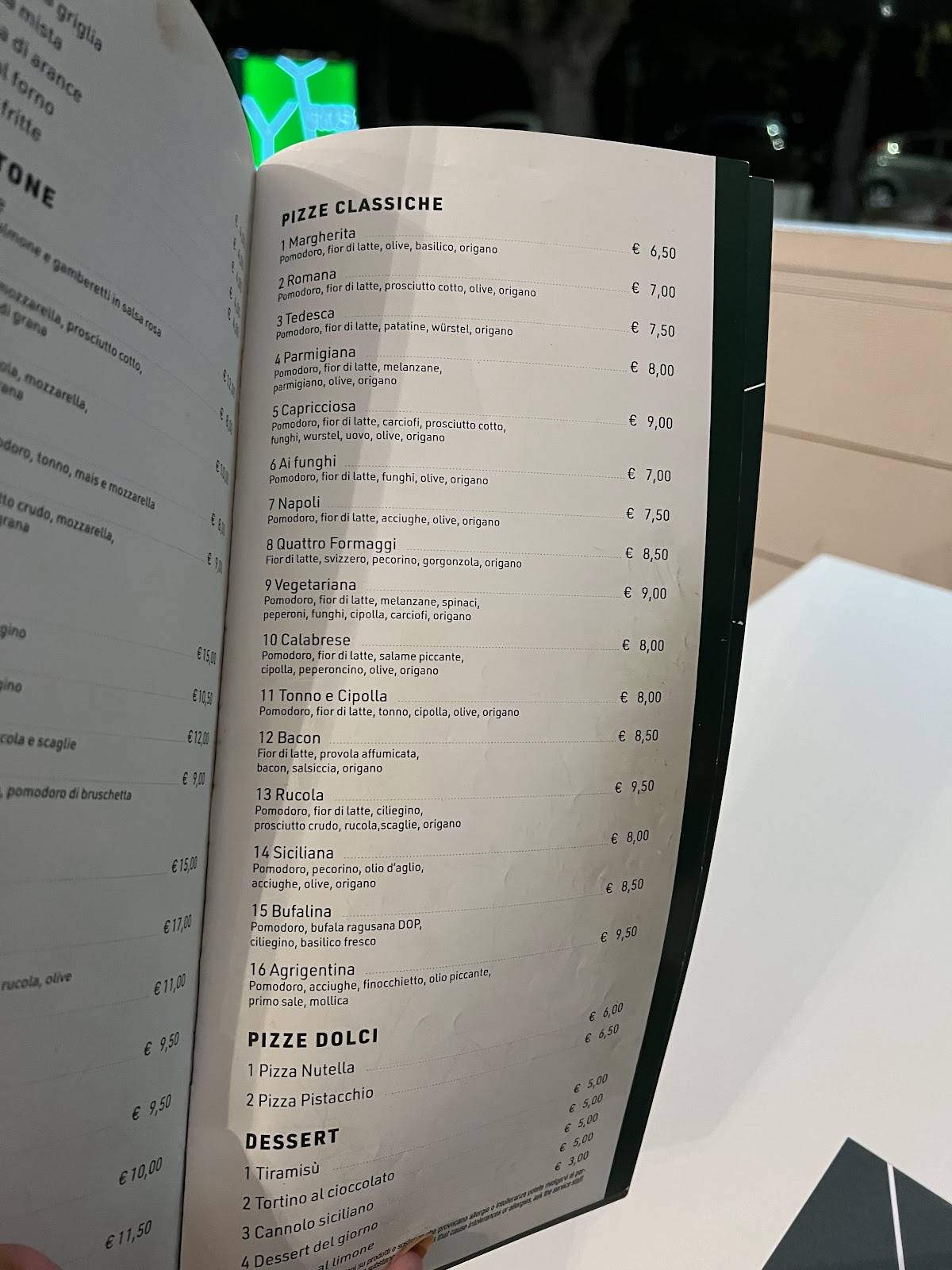 Menu di / 
