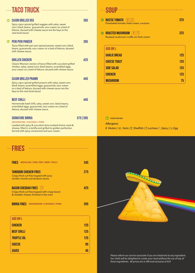 Double Roti menu