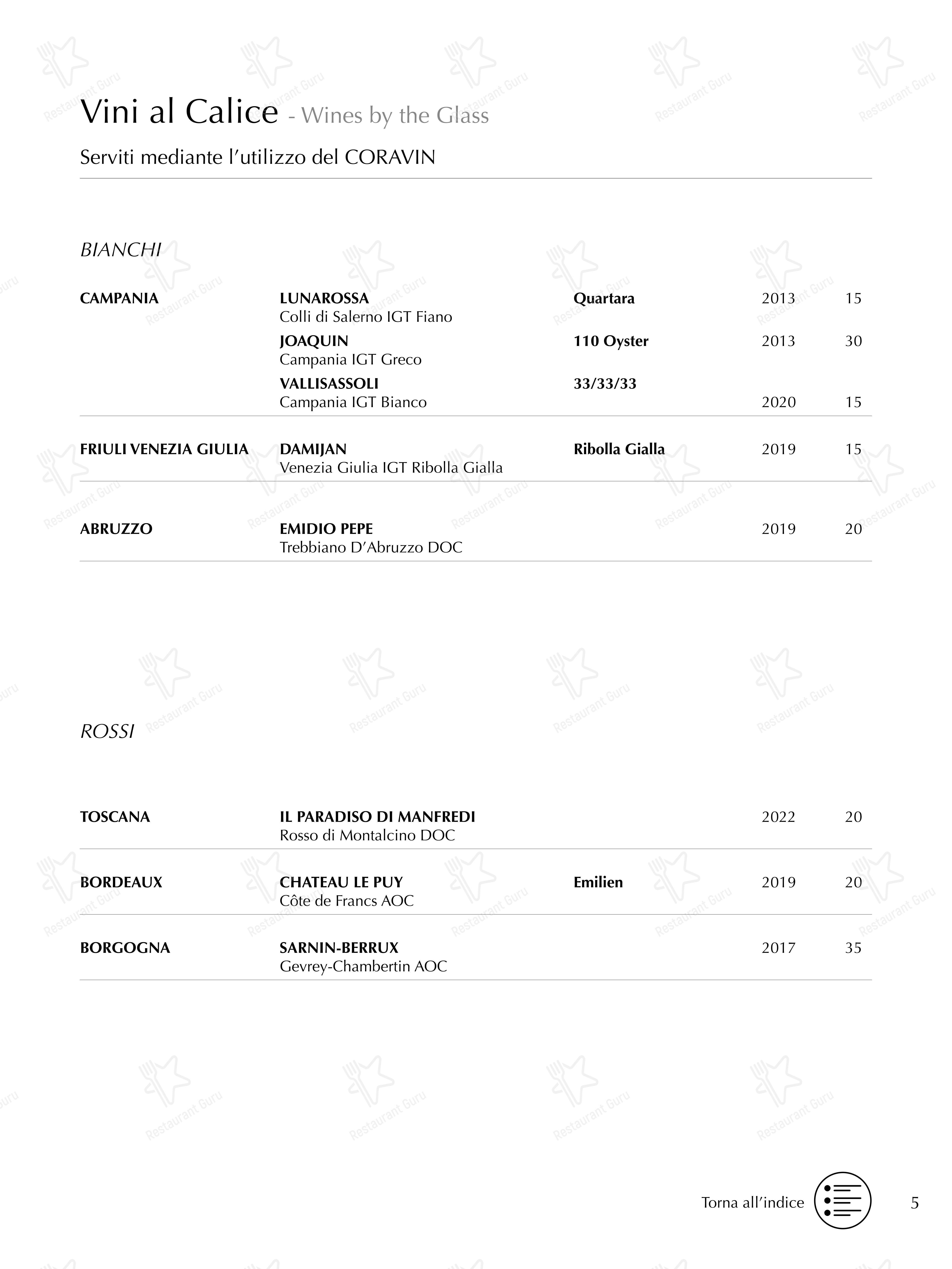 Menu di Marotta Ristorante - Детское