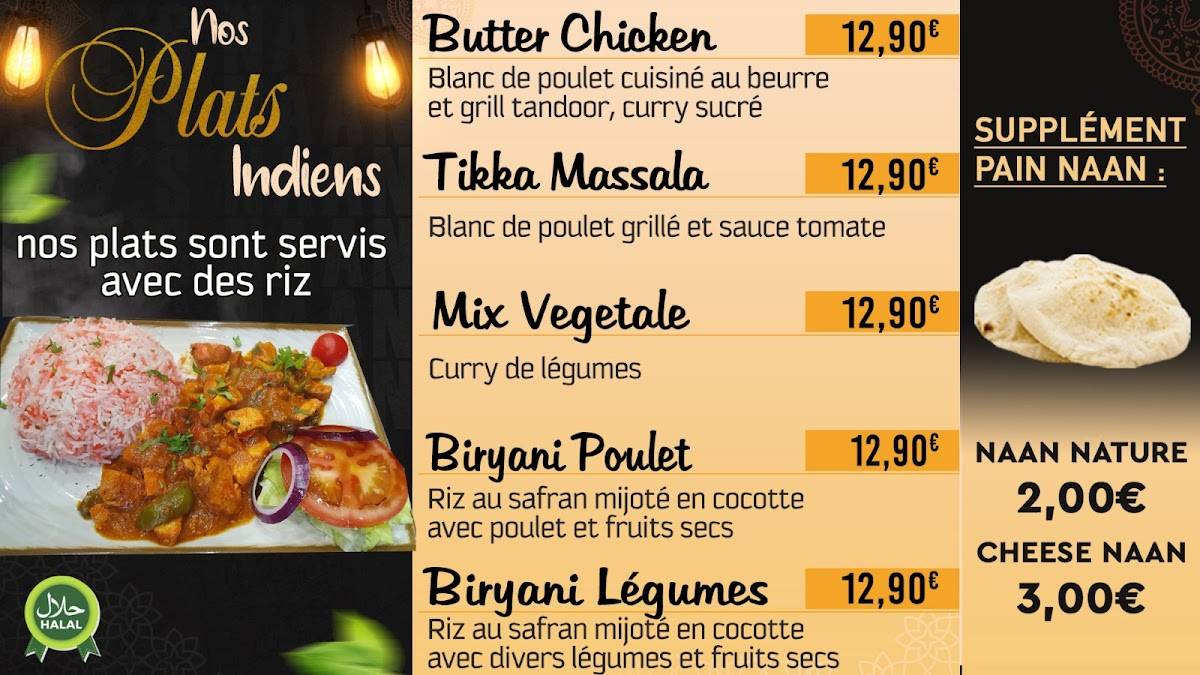 Menu de Naany’s Rouen