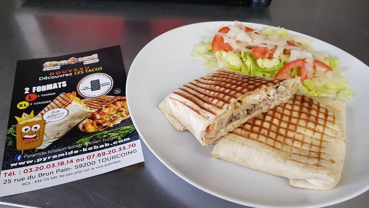 Menu de PYRAMIDE KEBAB