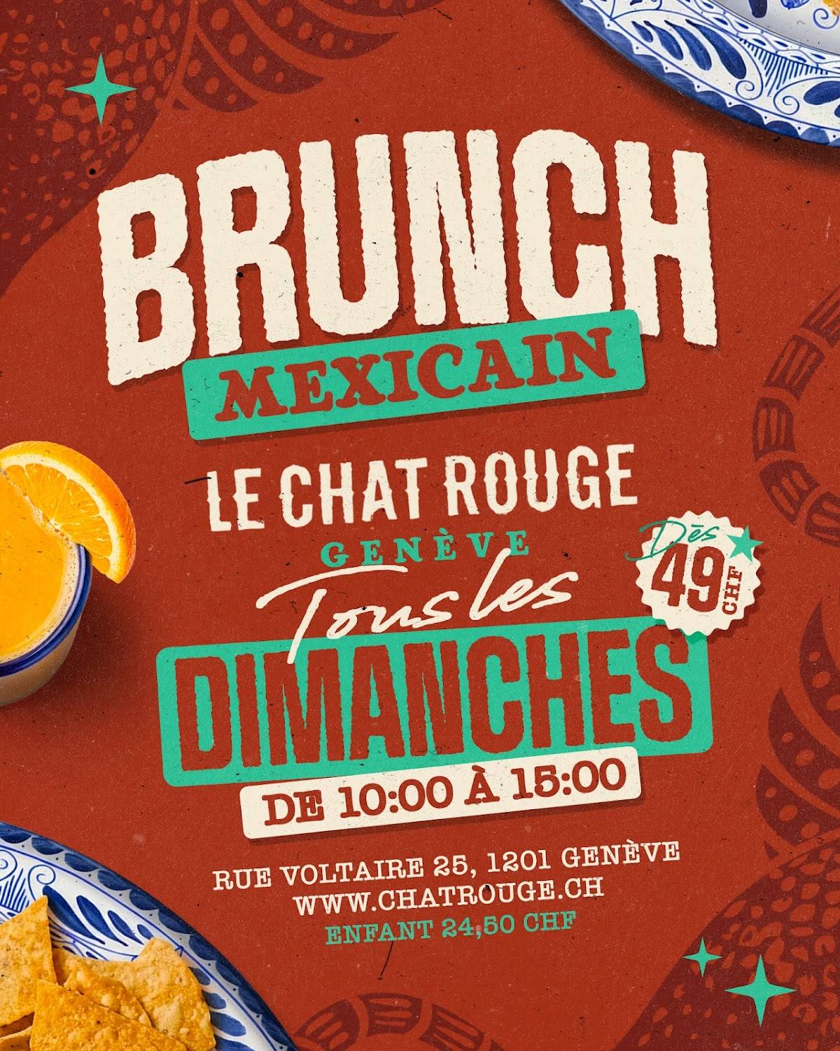 Menu de Restaurant Le Chat Rouge