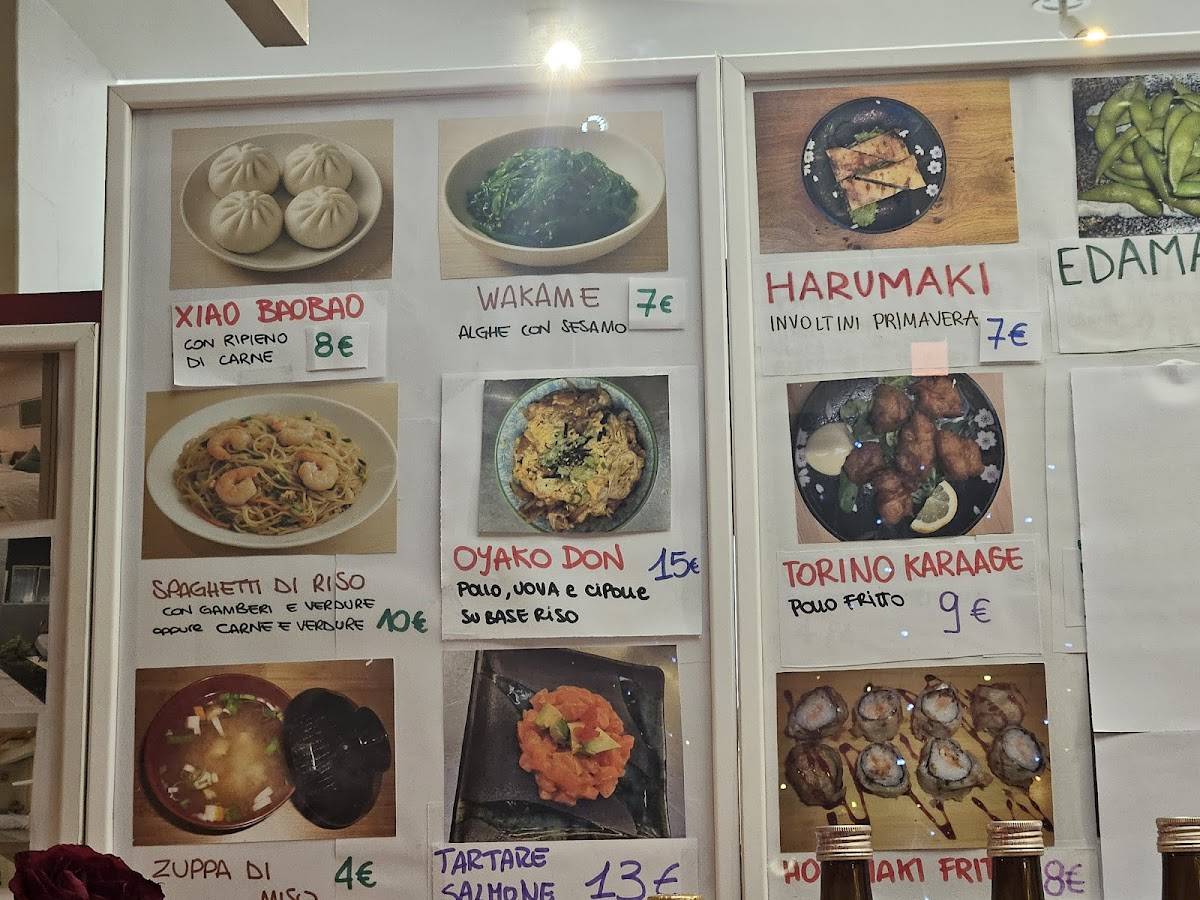 Menu di Sushi Yayoi 