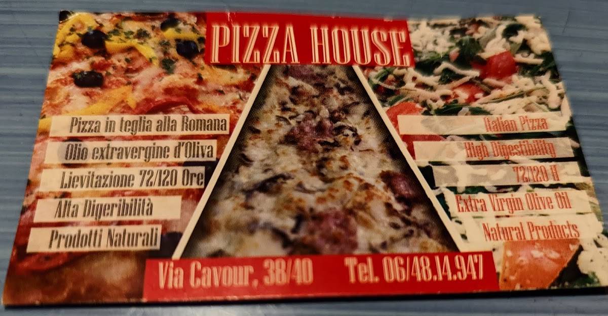 Menu di Pizza House 