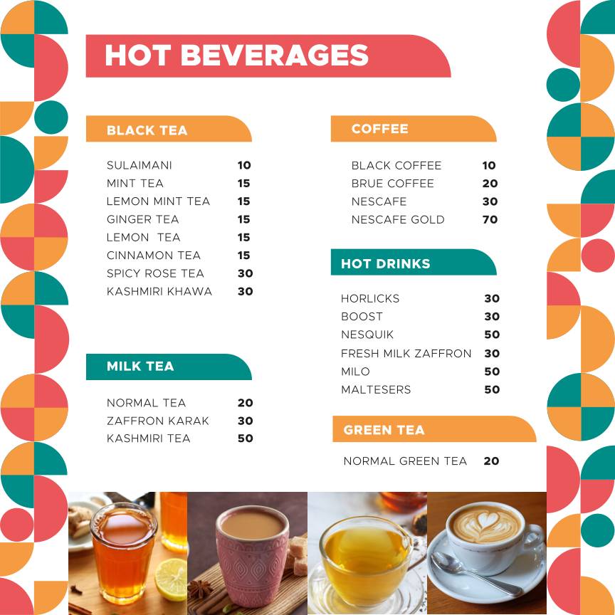 SNAXBAY RESTOCAFE menu