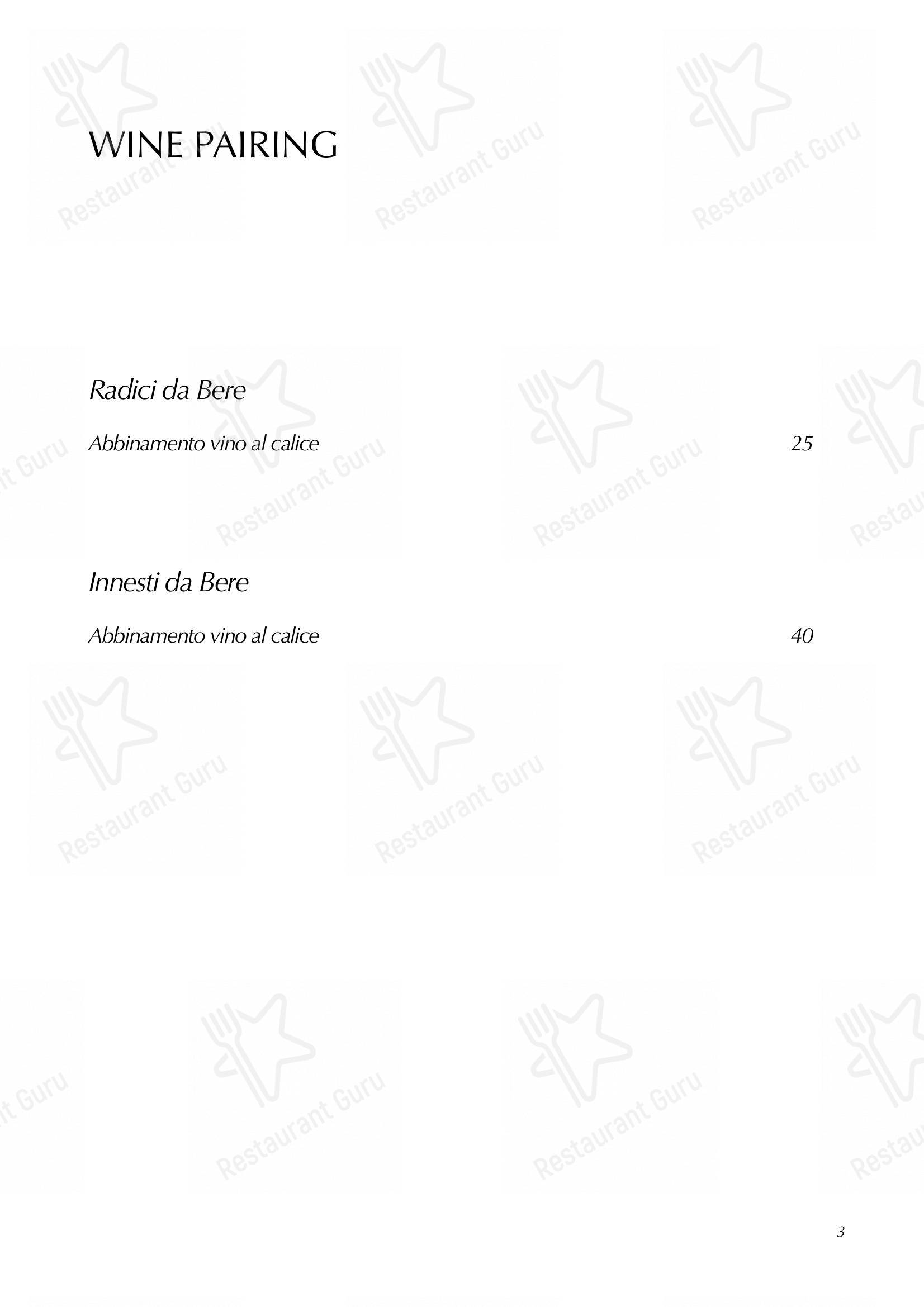 Marotta Ristorante in Squille - Wine Menu