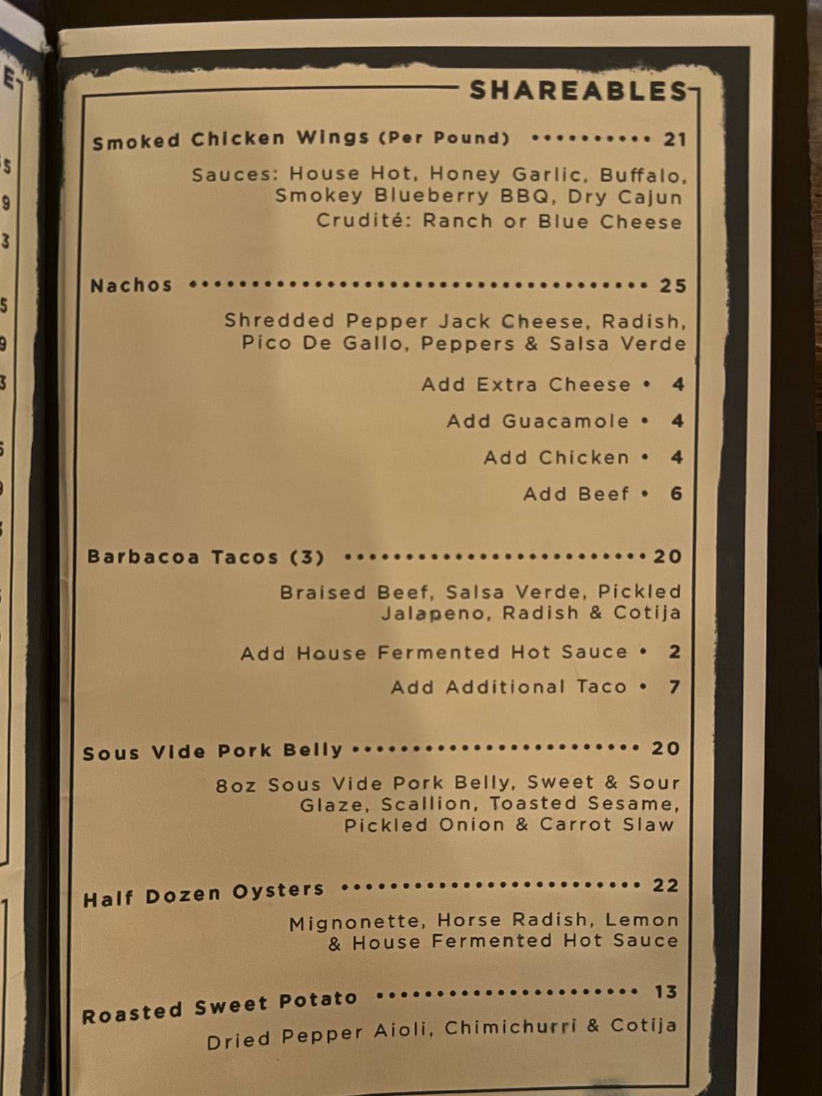 Menu de Danforth Sidebar