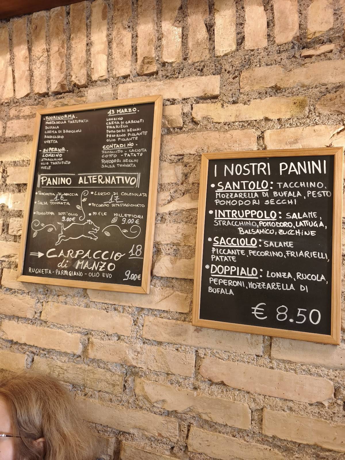 Menu di Fuorinorma 