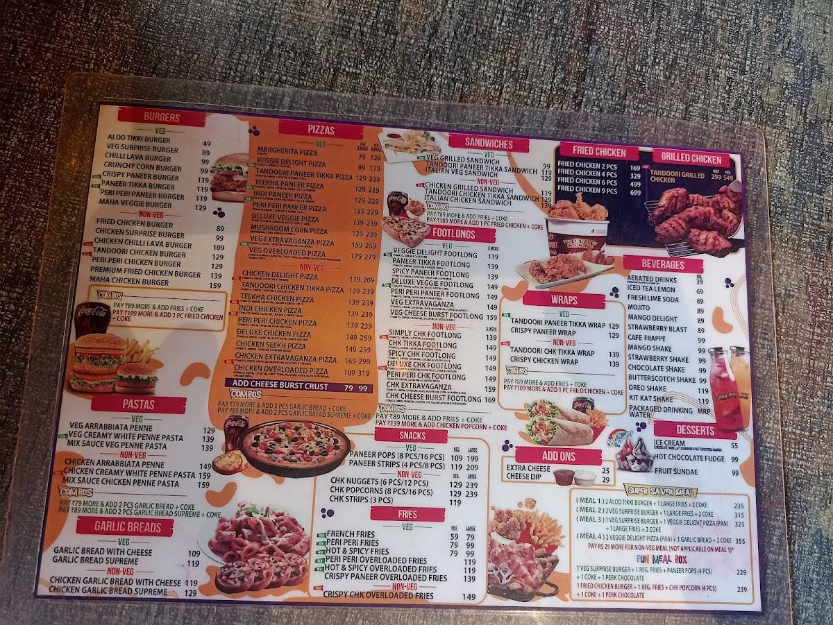 Grill Inn Chamba menu