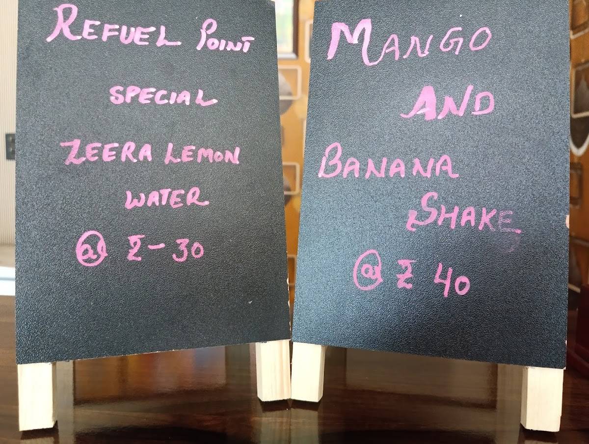 Refuel Eating Point menu