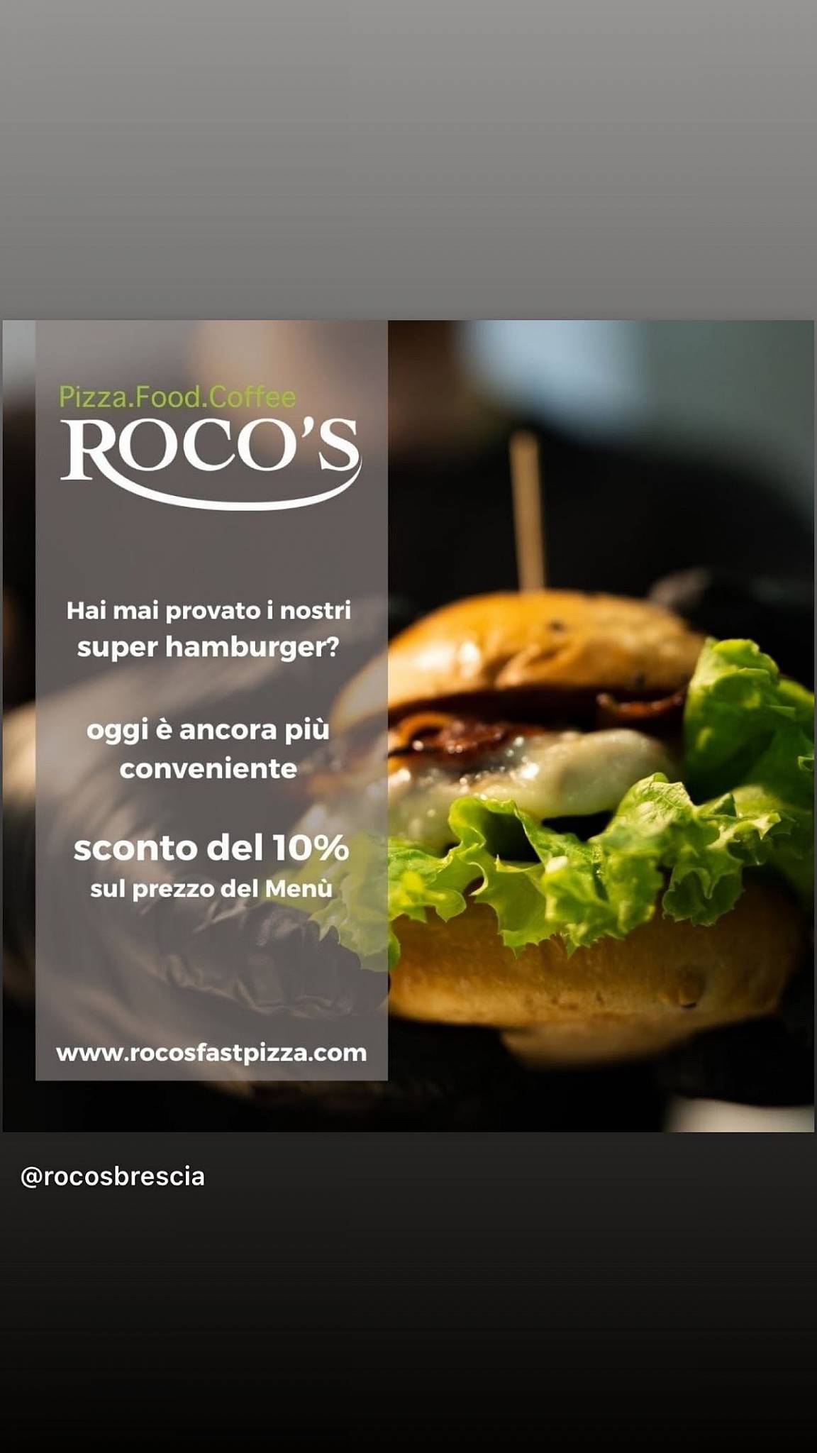 Menu di Roco's 