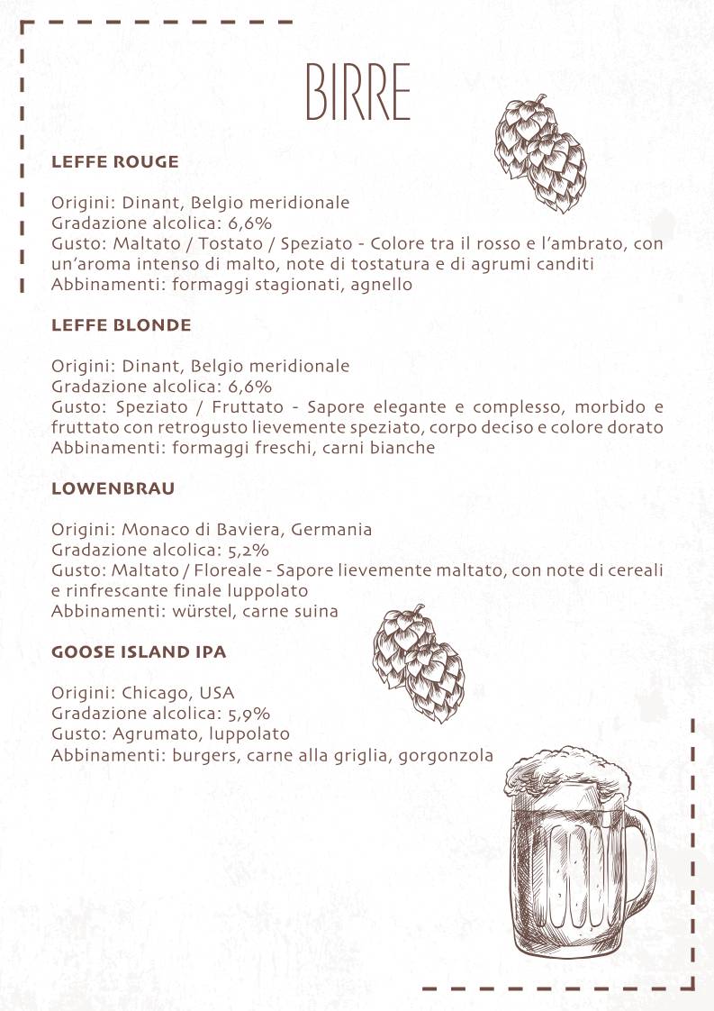 Menu di 33 Giri Rivalta - Ristorante Pizzeria 
