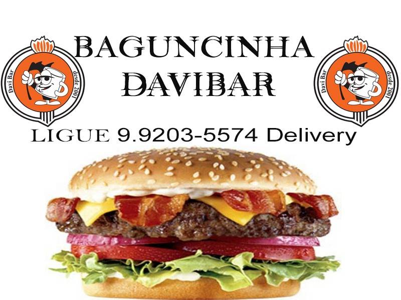 Bar do Davi cardápio