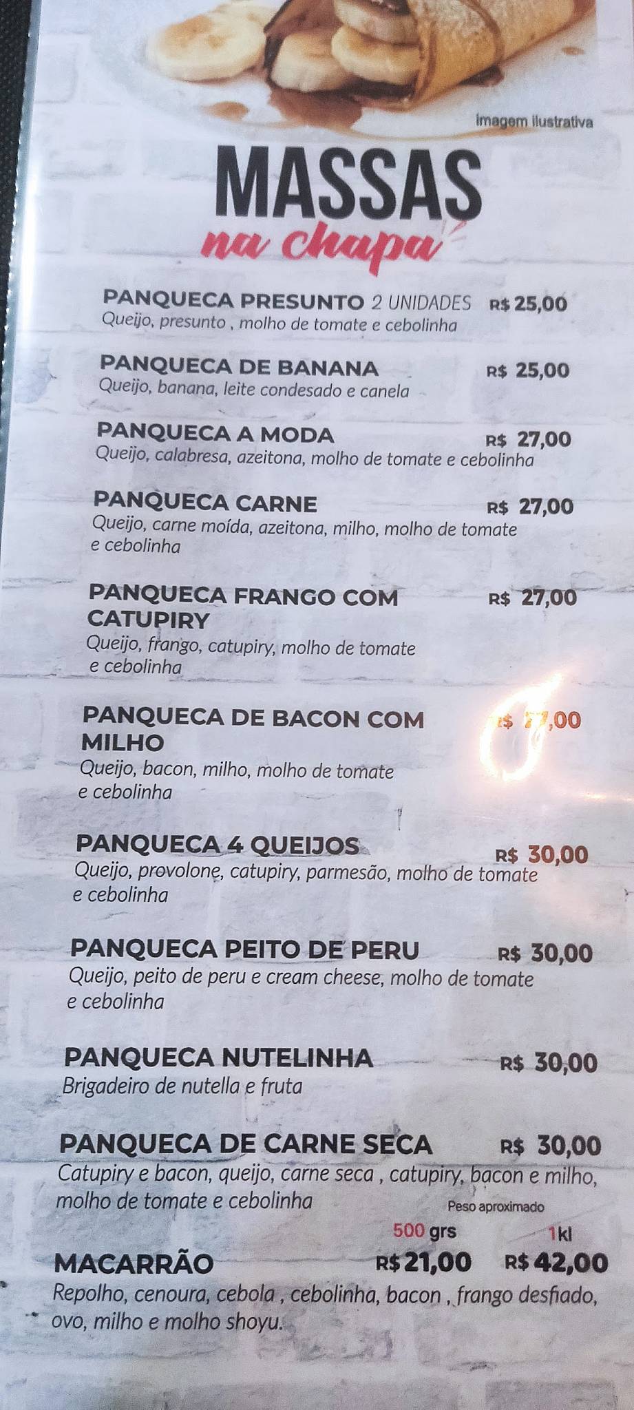 Pinhas Point Pizzaria e Hamburgueria cardápio