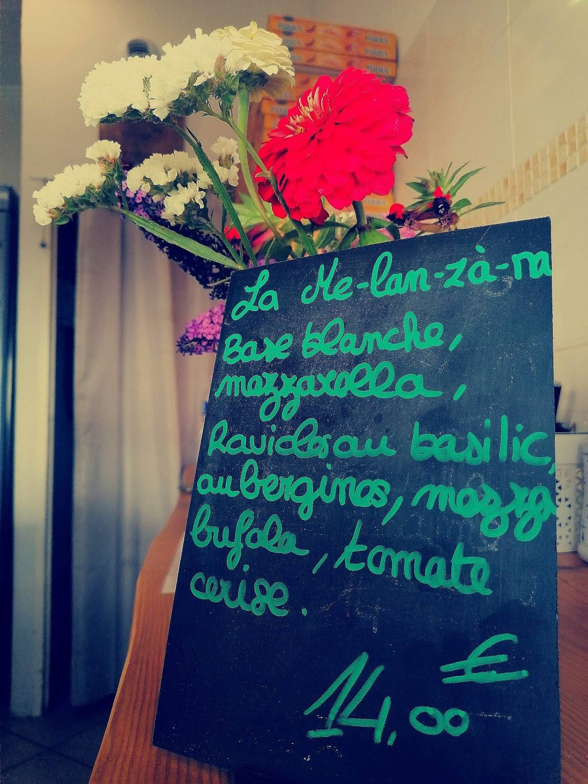 Menu de Pizza Pyramide