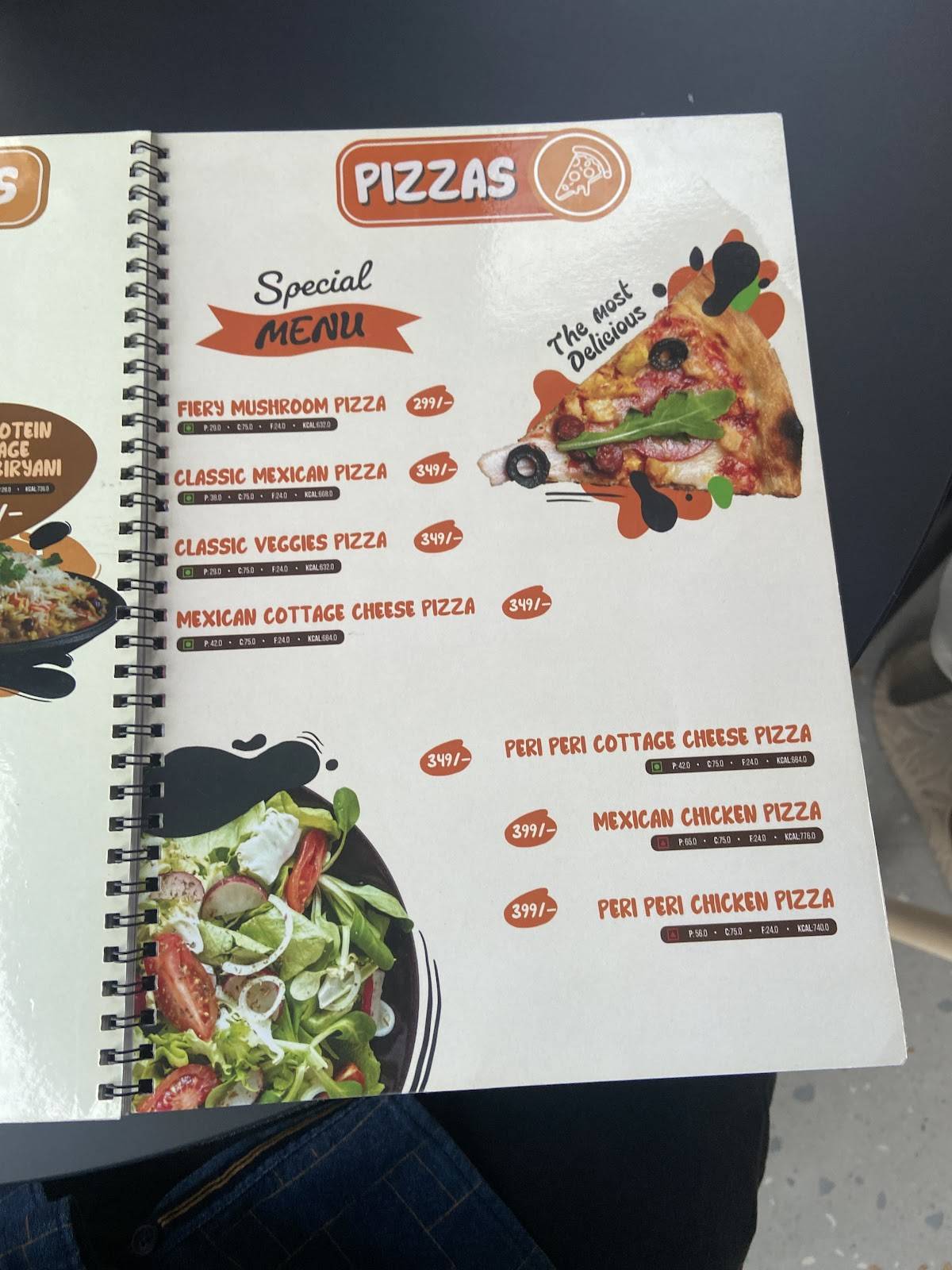 Procafe menu