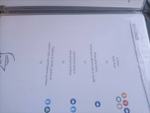 Menu di Ristorante La Riva 