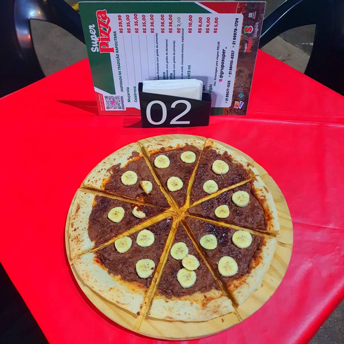 Super Pizza Rio cardápio