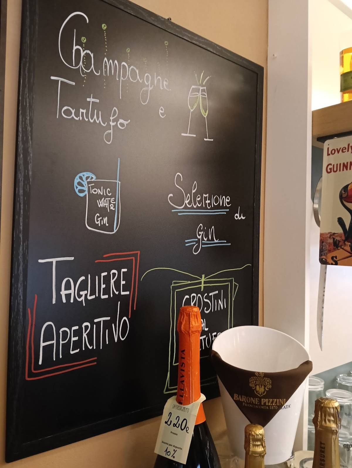 Menu di Caffè Risorgimento 
