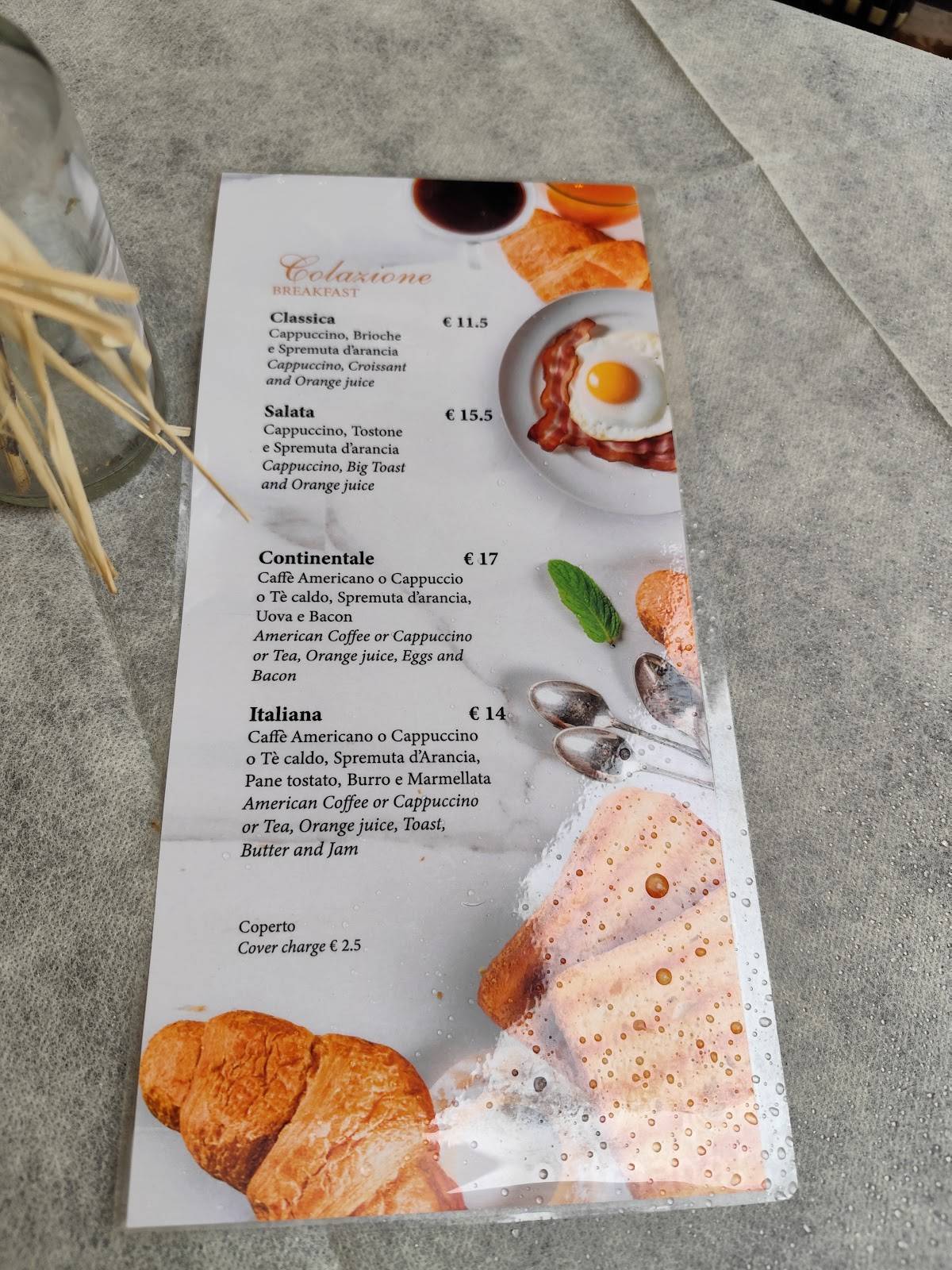 Menu di Caffe' Scala S.R.L. 