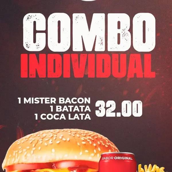 Mister Burger - Rialma cardápio