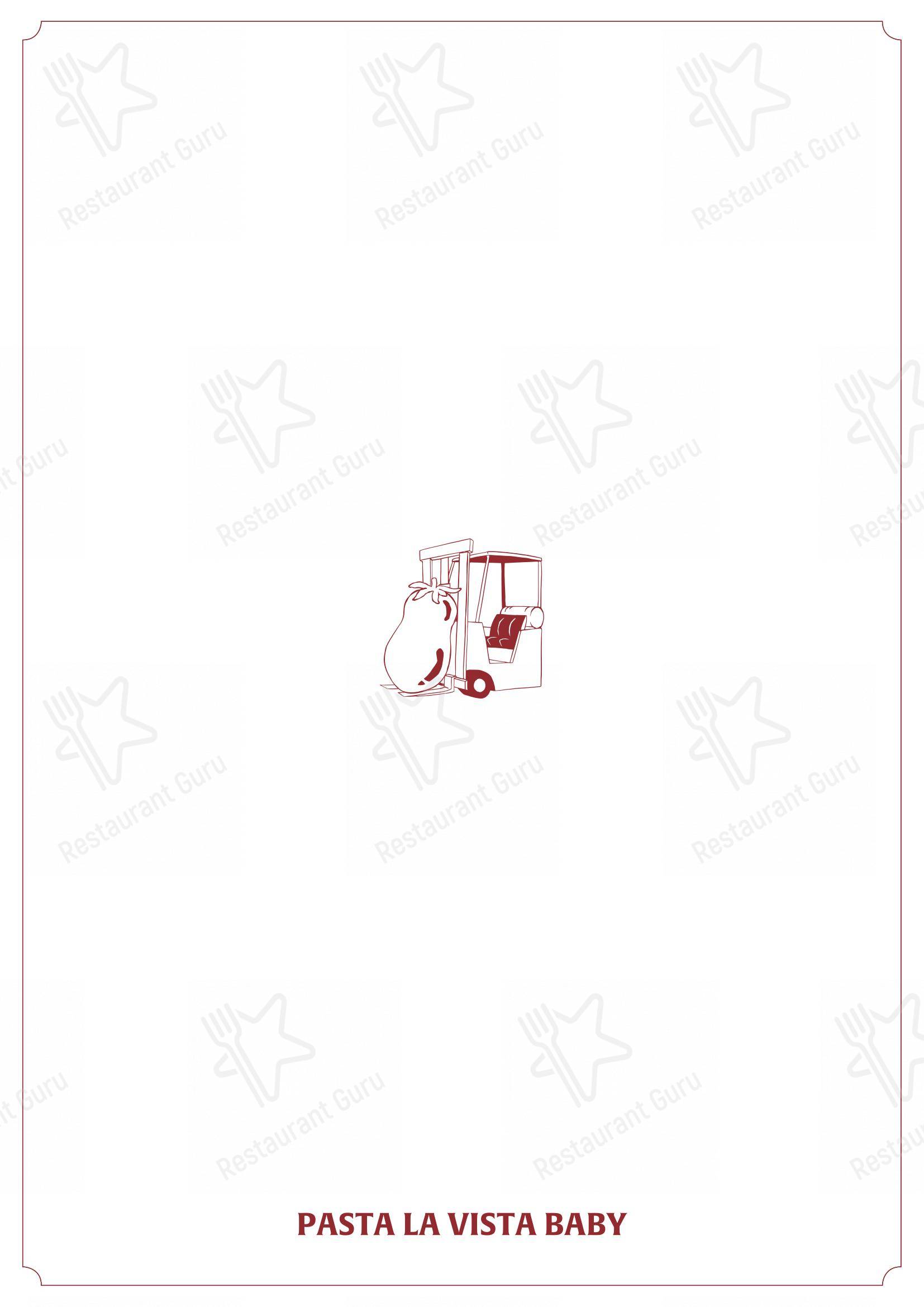 Papà Raffaele dans Lille - Menu bar