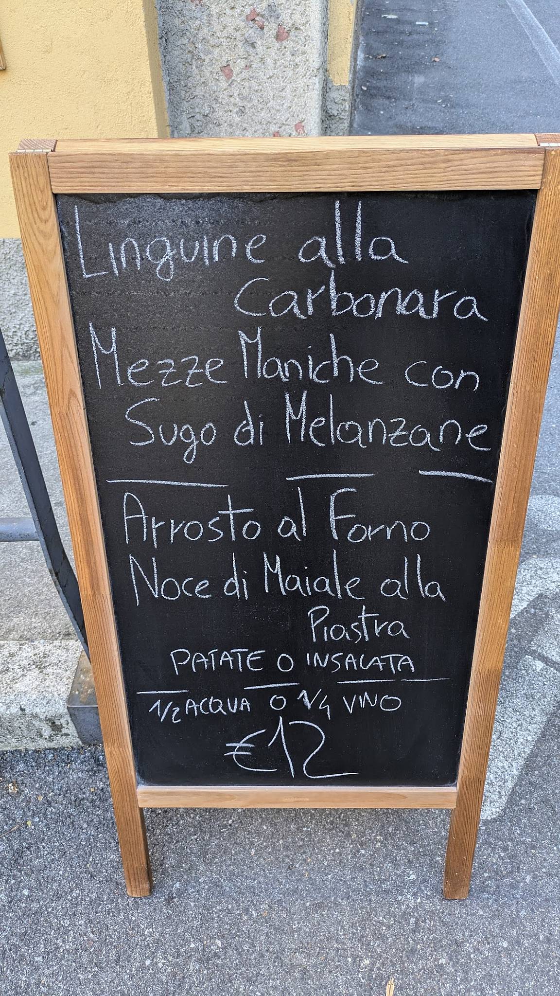 Menu di Da Rosa 