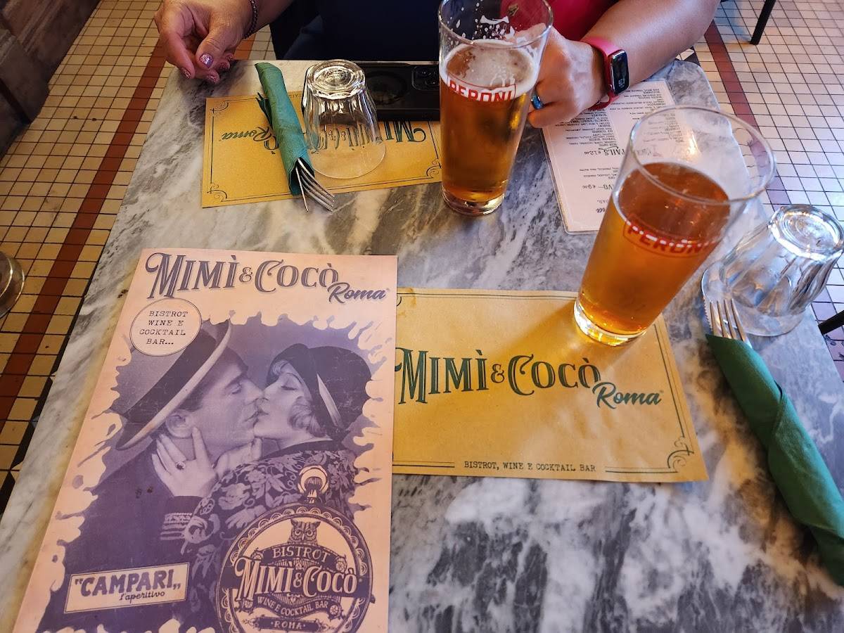 Menu di Mimì E Cocò Roma 