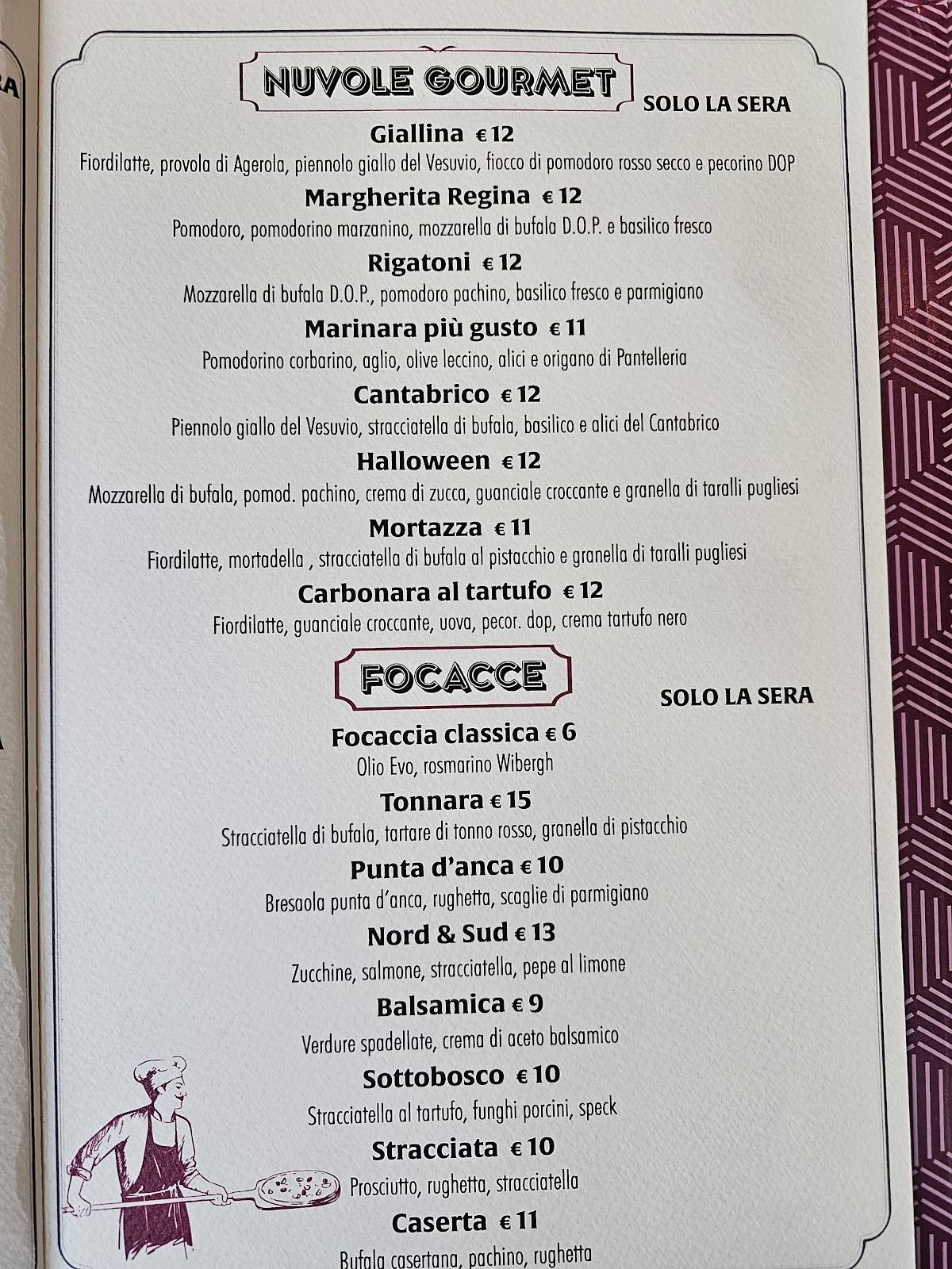 Menu di Rigatoni Conca D'Oro 