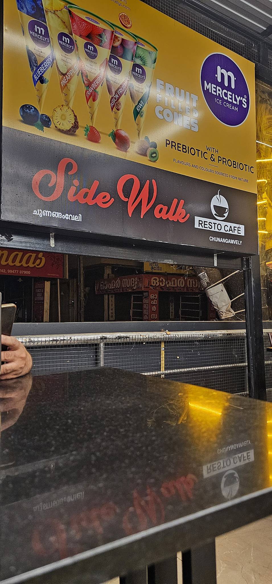 SIDE WALK RESTO CAFE menu