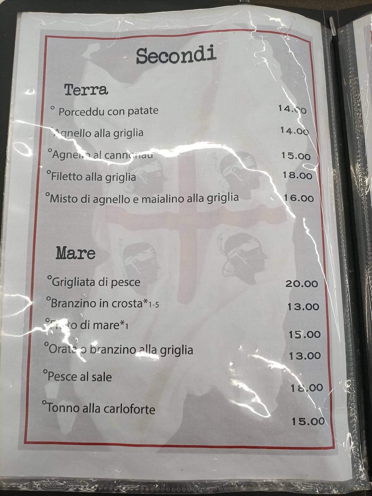 Menu di Sa Opera 