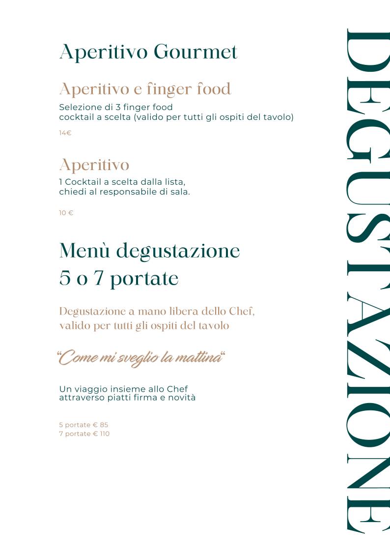 Menu di 20 Posti - Catering 