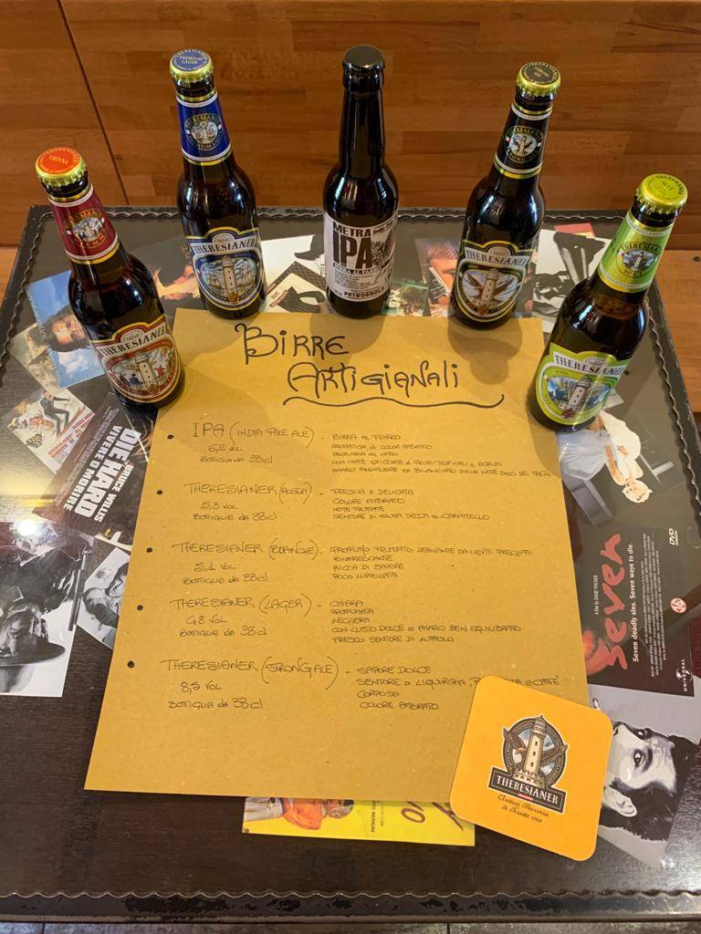 Menu di Actors’ Studios Cafè 