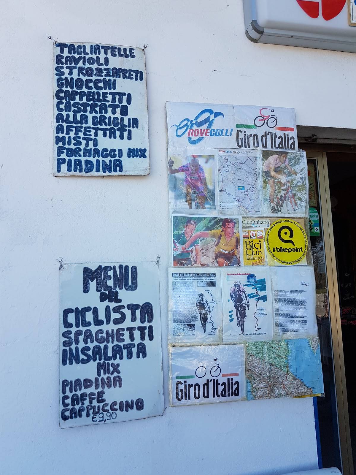 Menu di Bar Ristorante Barbotto 