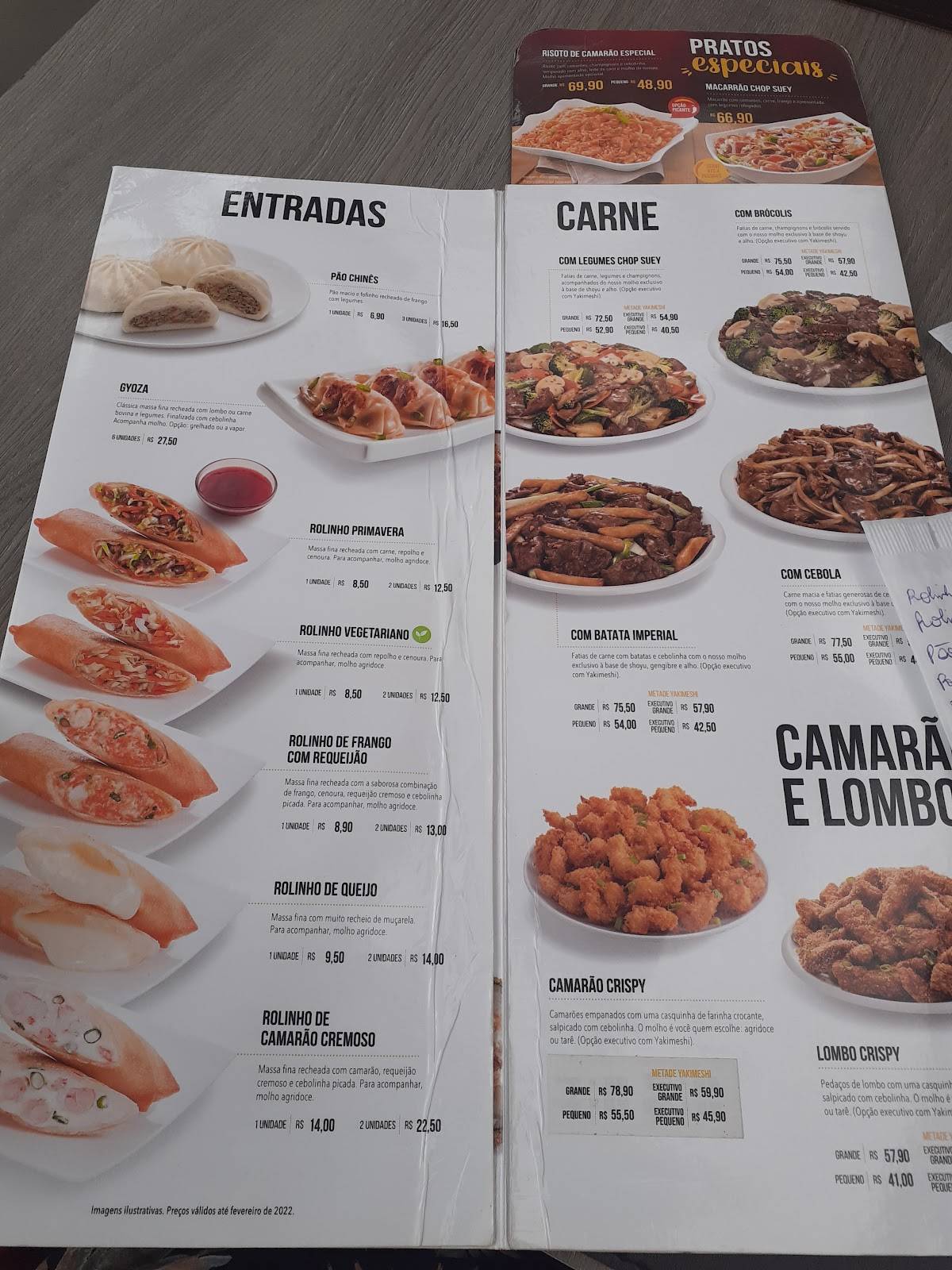 China In Box - Restaurante de Comida Chinesa cardápio