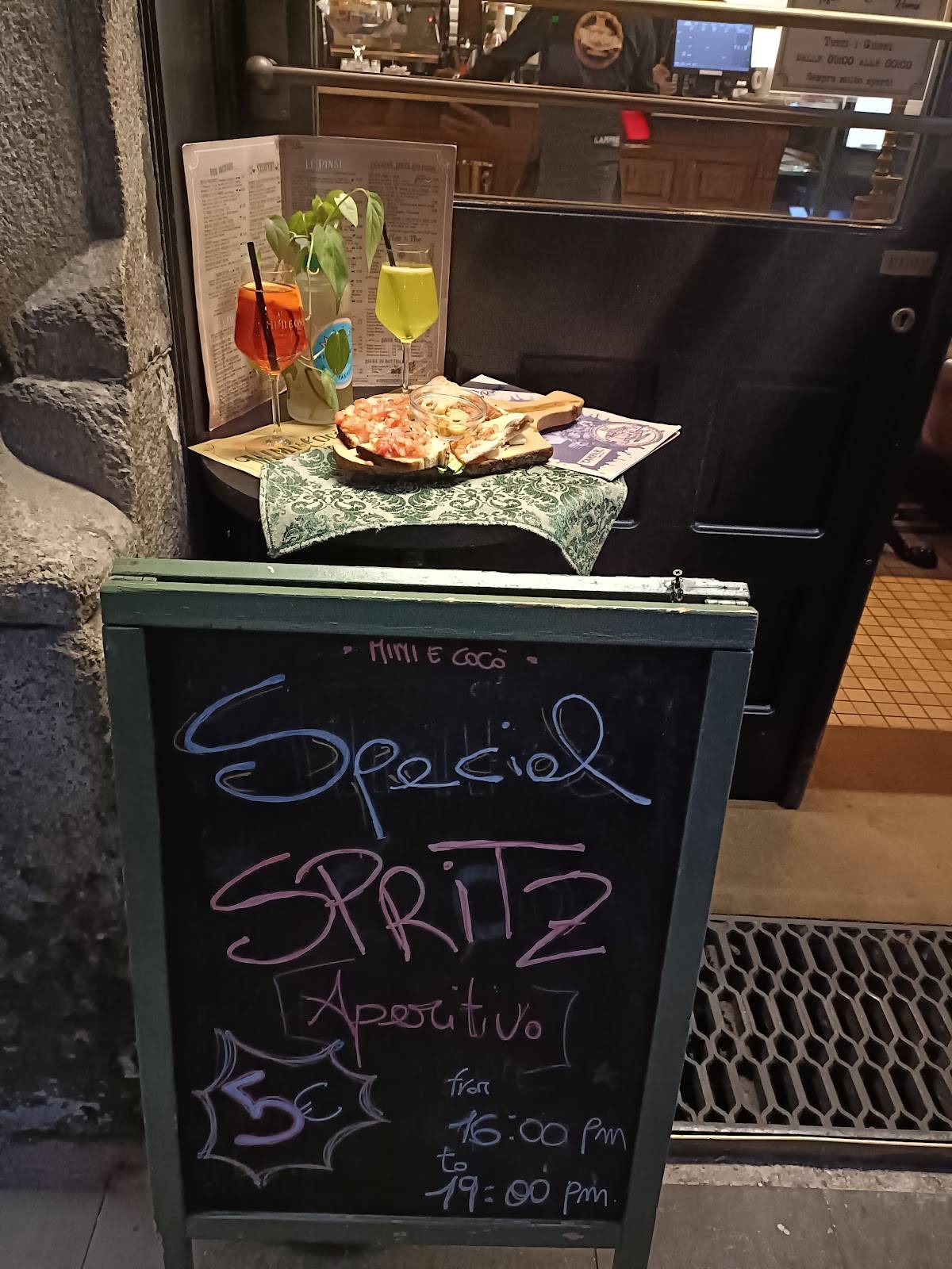 Menu di Mimì E Cocò Roma 