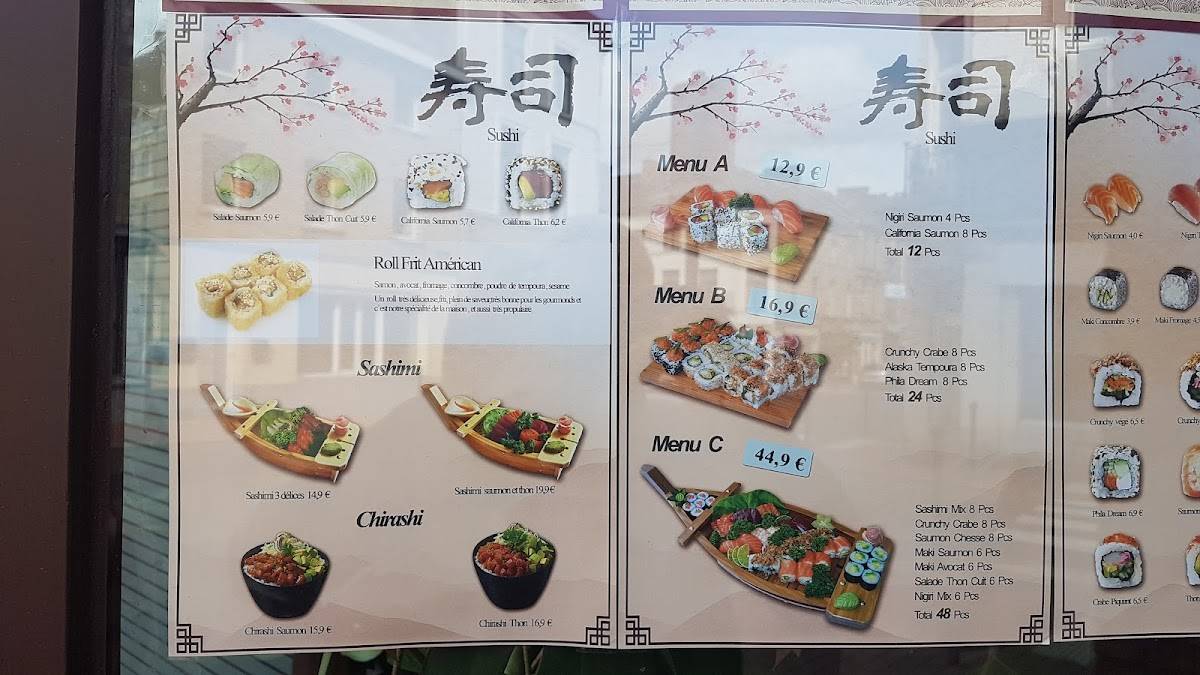 Menu de Nouille et Riz