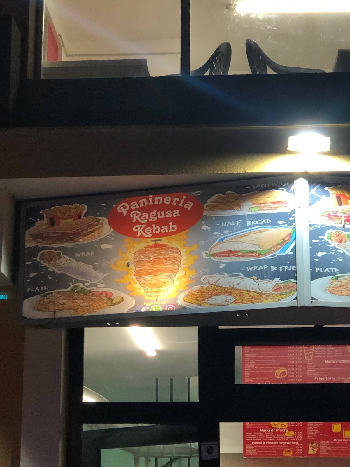 Menu di Panineria Ragusa Kebab 