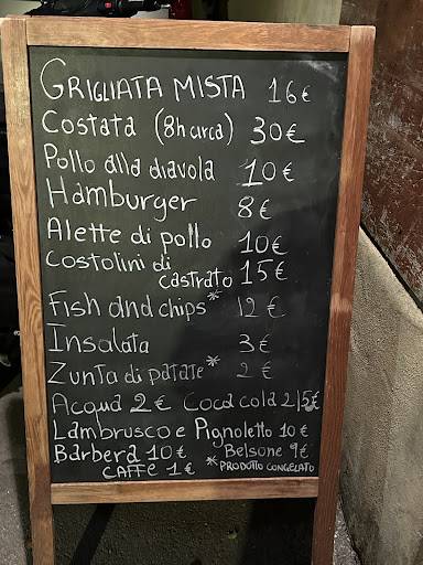 Menu di Razmataz 