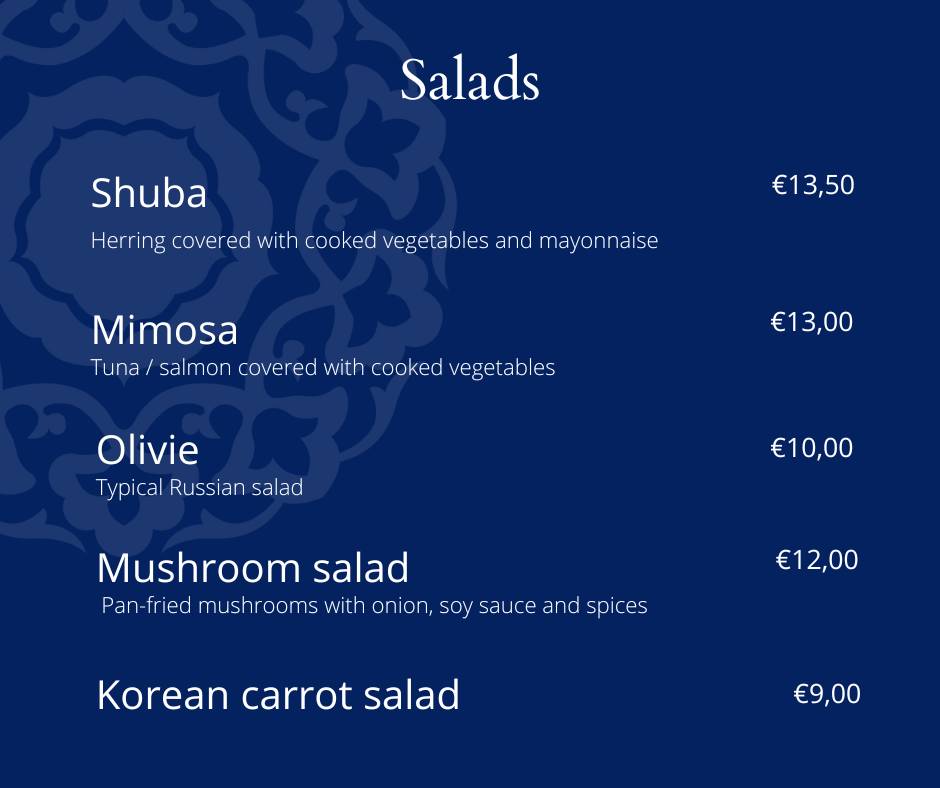 Menu di Uzbek 