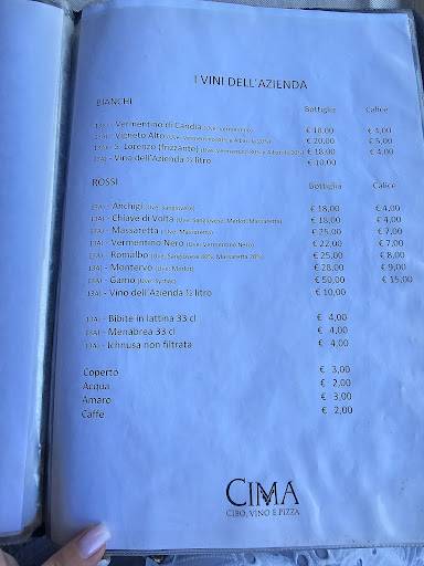 Menu di Cima 