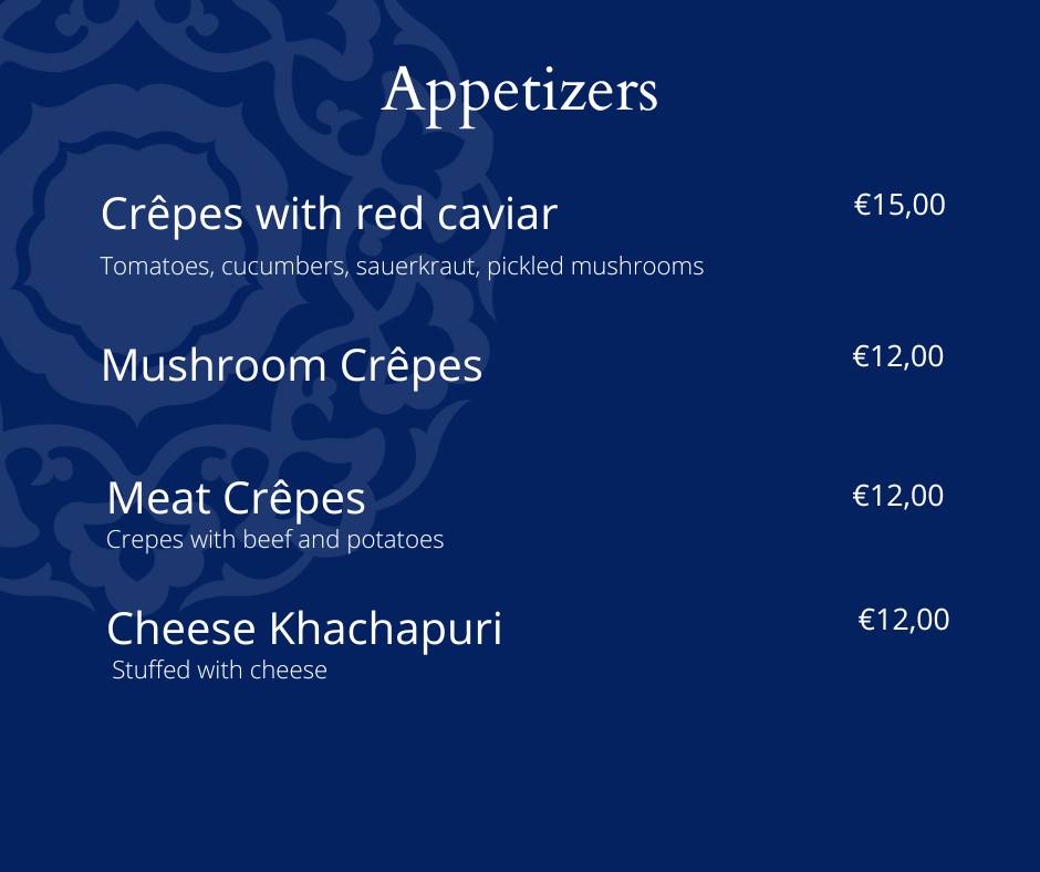 Menu di Uzbek 