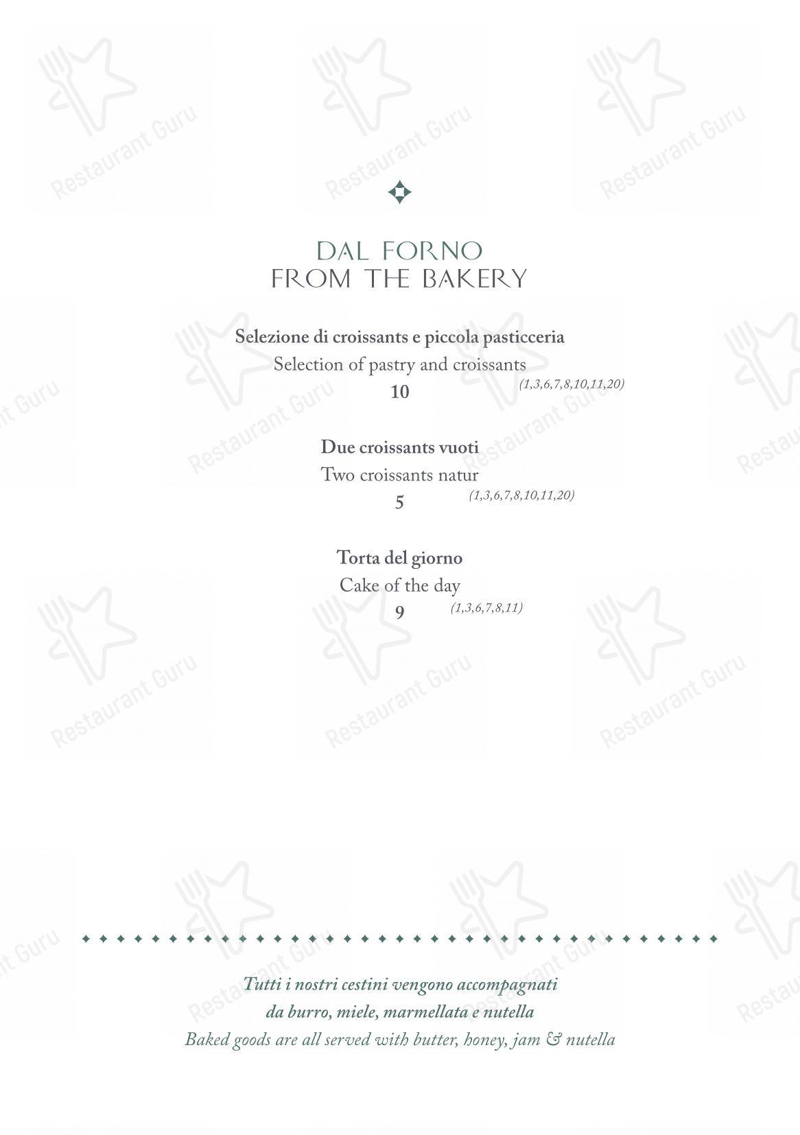 Menu di The Place Firenze - Menu
