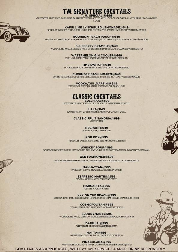 Time Machine menu
