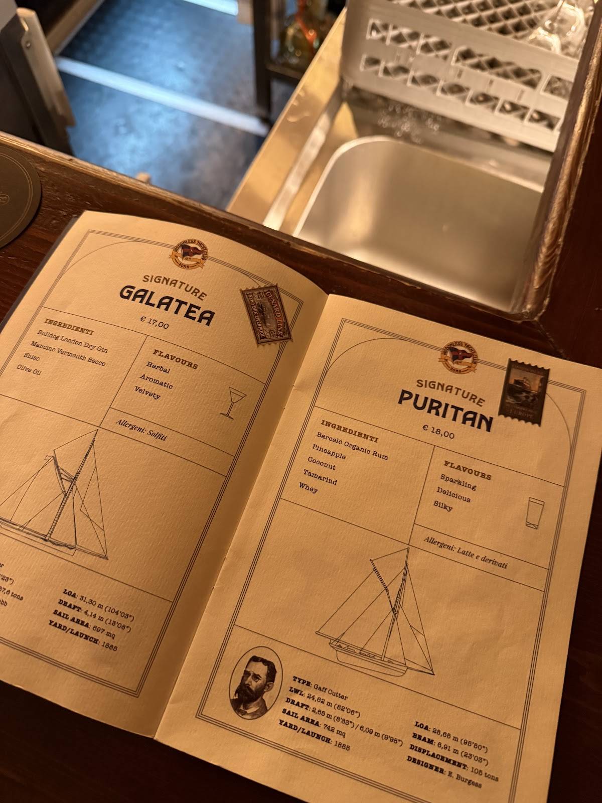 Menu di Wisdomless Club 